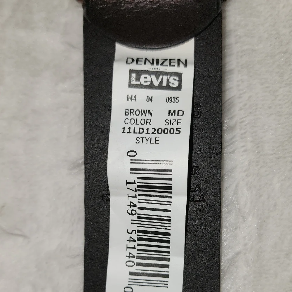 Men's Levi’s Leather Brown Belt